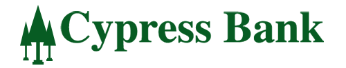 Cypress Bank Logo